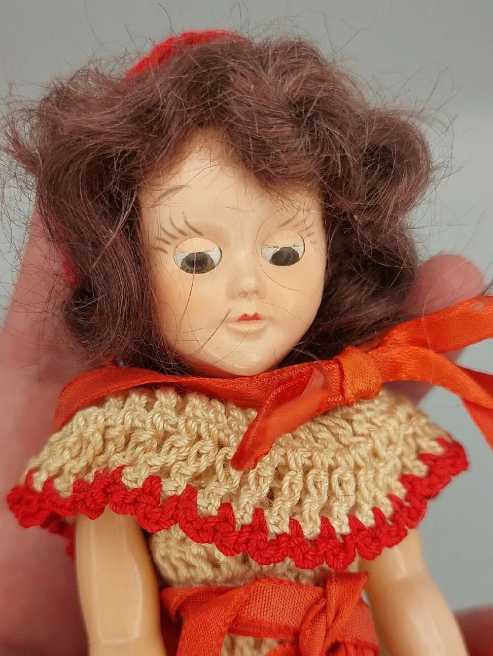 Small Lot 4 Vtg Dolls 1 Bisque 1 Virga Open To Offers More In Closet